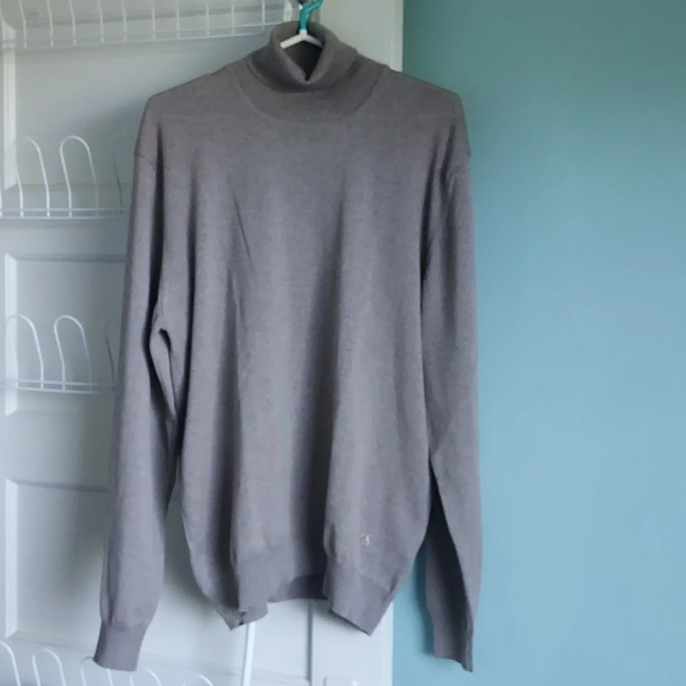 Peter Christian Gentleman's Outfitters 100% Fine Merino Wool Turtleneck Pullover